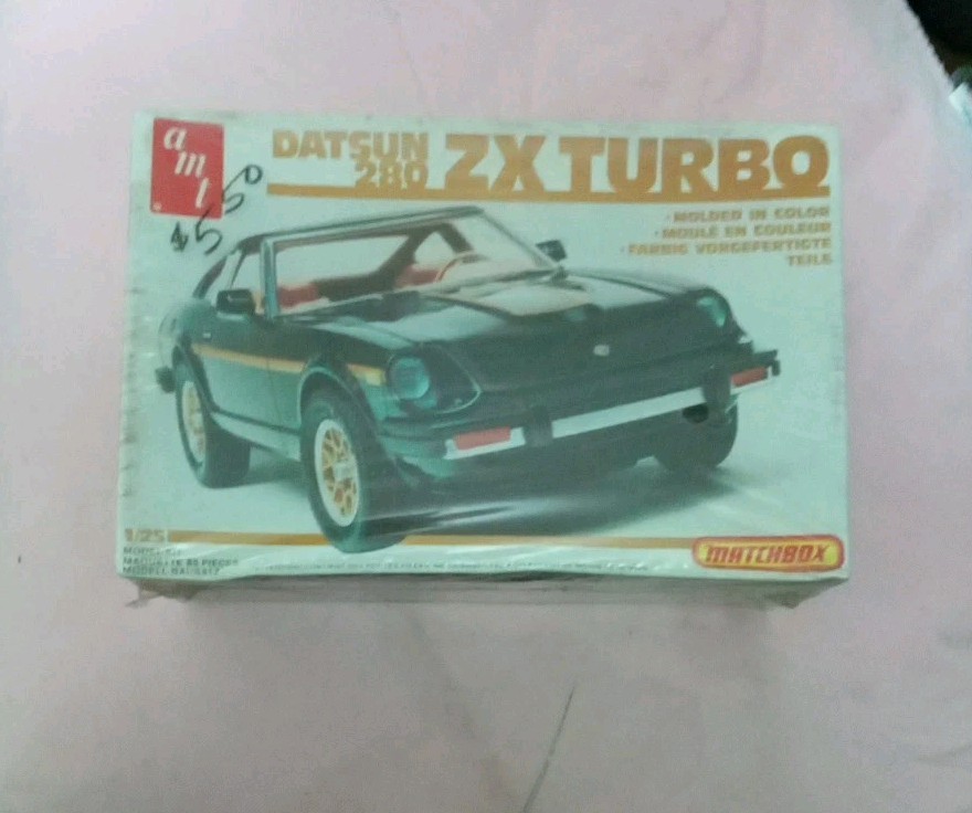 AMT Datsun 280 ZX Turbo PK-4165 1/25 Scale Vintage Model Car Kit New In Package