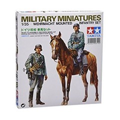 TAMIYA Military Model 1:35 Wehrmacht Mounted Infantry SW (New)
