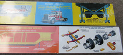 2 VTG AMT 1/25 Model Reefer Fruehauf Haulaway Semi-Trailer # T507 T523 NOS LOT