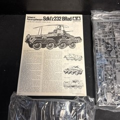 Tamiya Schwerer Panzerspähwagen (8-Rad) Sd.Kfz. 232 #MM136A 1/35 Scale