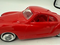 VINTAGE PMC 1959 RED VW VOLKESWAGON KARMAN GHIA DEALER PROMO CAR