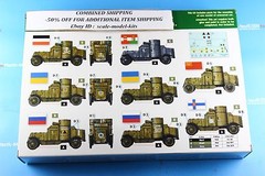 Master Box 72007 British Armoured Car Austin MK III WWI 1/72