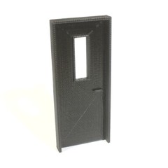 Make It RC 1/24-1/25 Scale Industrial Door for Model Car Shop, Diorama, Garage