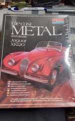 kk Monogram Sealed 1:24 Jaguar XK120 Model Kit #6103