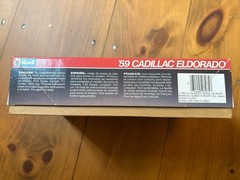 Revell ‘59 Cadillac Eldorado Convertible Plastic Model NIOB 1/32 (1985) Yellow