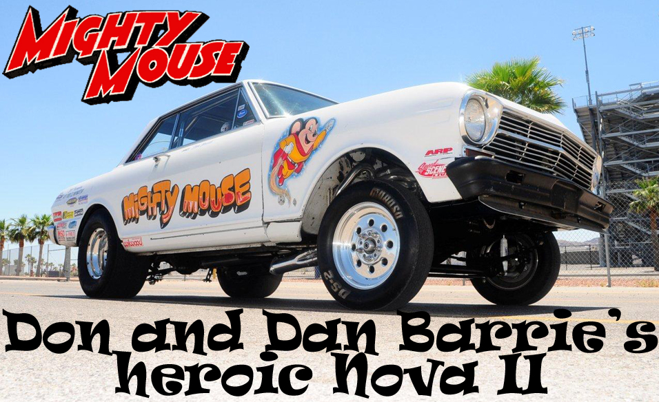 DECALS – Dan and Don Barrie’s Nova II “Mighty Mouse”