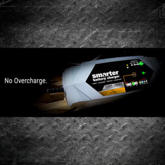 12V/24V 7 Amp Smart Automotive Battery Charger, Maintainer, Repairer, Tester wit