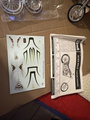 Revell 1/12 Scale Aces Wild Custom Chopper Built Extra Parts