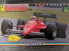 Protar 1:24 Ferrari F1/87 #193 Formula 1 Race Car Model Kit New in Open Box
