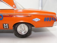 Vintage & Rare JO-HAN DODGE Polara RE-CHARGED SUPER STOCK Drag Car 1/25