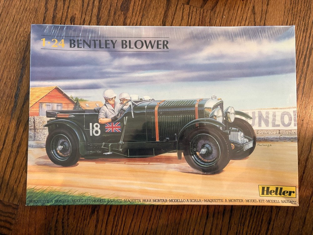 NEW SEALED IN BOX! Heller Model Kit 80731 Bentley Blower 1/24