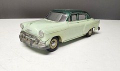 1953 PMC Chevrolet “150” TRUE promo car BANK XXXXXXX-rare 4-door 2-TONE!
