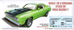 MPC 1/25 Scale Model 1972 Plymouth Duster 2 in 1 – Stock or Drag Model MPC1006