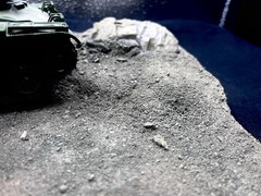 1/35 Scale Military Diorama Base Terrain Display Model Soldiers Figures Diecast