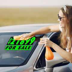 Vinyl Number and Decals 13 Dozen Car Lot Windshield Pricing Stickers (Green 2),