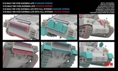 RyeField Model RM 5132 RFM 1/35 M4A3 Sherman 76W VVSS Late Standard Version