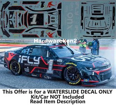 NASCAR DECAL # 1 iFLY INDOOR SKYDIVING – ONX 2022 CAMARO ROSS CHASTAIN 1/24
