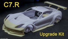 2016-19 Corvette C7R Upgrade resin kit for 1/25 Revell C7.R plastic kits Chevy