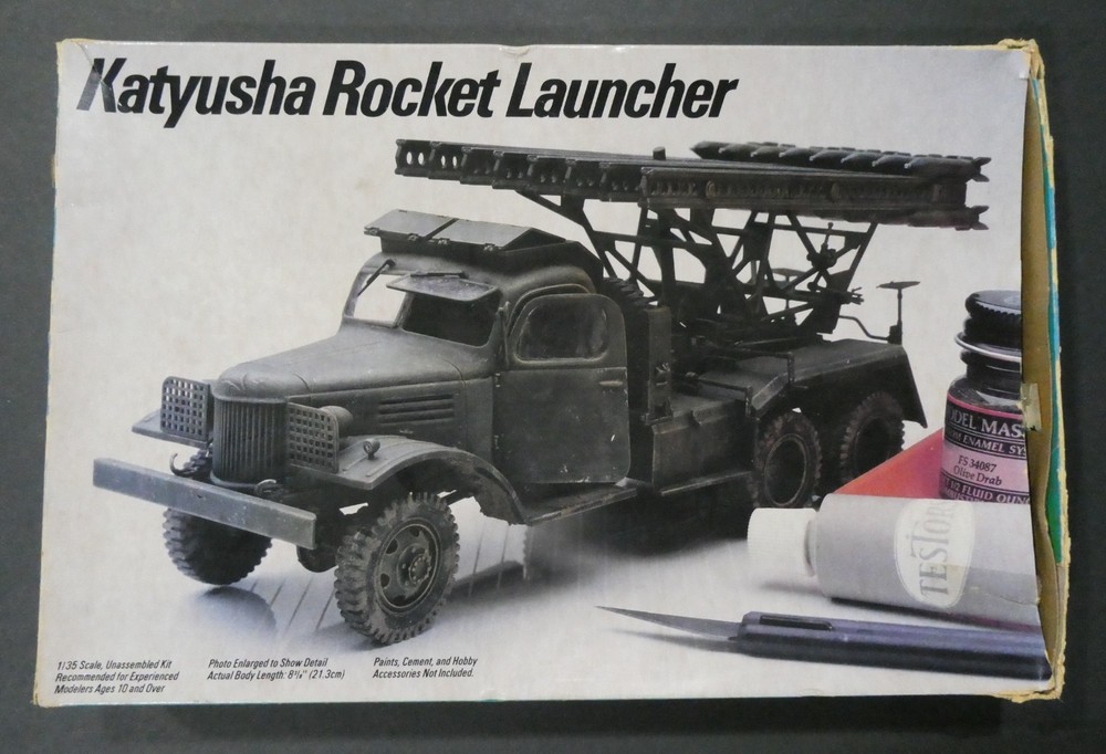 1:35 TESTORS ITALERI 784 : RUSSIAN KATYUSHA ROCKET LAUNCHER