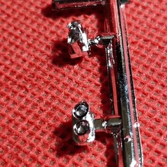 Exhaust Tips Ferrari 512BB 1:24 Scale Model Car Part MPC