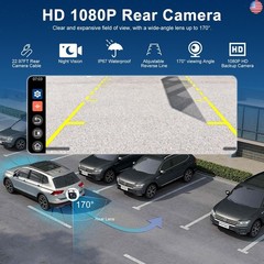 Upgraded 11″ CarPlay Screen for Car, Built-in Net-Flix/YouTube/TikTok and Other