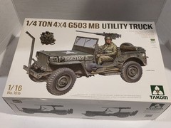 Takom 1/16 G503 MB Military JEEP Truck 1/4 Ton 4×4 Utility Model Kit