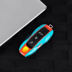 Limbqs Car Key Protection Keychain Key Cover For Porsche Macan Cayenne Panamera