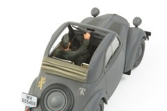 1/35 Military Miniature No.321 German Army Staff Car Simca 5 Plastic Model 35321