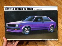 TOYOTA TERCEL S 1979 1/24 MODEL KIT IMAI VINTAGE