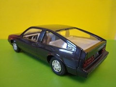 DEALER PROMO 1982 CHEVY CAVALIER BLACK WITH BOX Silver Interior