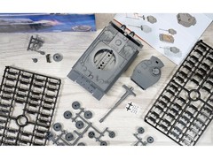 TIGER I TANK “GERMAN ARMY” 1/35 SCALE SNAP ON MODEL KIT AIRFIX QUICKBUILD J6041