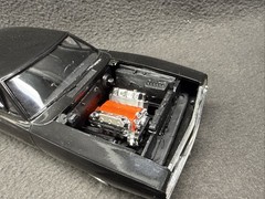 MPC ’69 Dodge Charger R/T Drag Car Plastic Built 1/25 Model Hemi Car Black