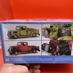 1937 Ford Truck Revell Chrome Grill Bumpers Wipers Shift Model Parts 1:25 New 3