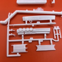 1969 Torino Cobra AMT Seats Dash Hood Scoop Model Parts 1:25 New 6