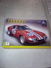 A4C Rare Italeri 1/24 Ferrari Daytona Racing Model Kit No 669 Open Complete