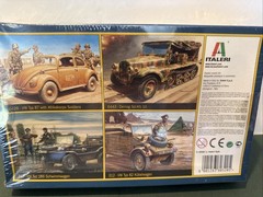 Italeri #320 British Army WWII Commando Car 1:35 Model Kit NEW Factory Sealed