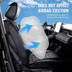 Seat Covers, Universal Car Seat Covers Full Set Seats, Front and Rear Seat, 9Pcs