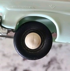 Vintage 1950s Ford Dealer Original Plastic/ Metal Dealer Promo Model Car