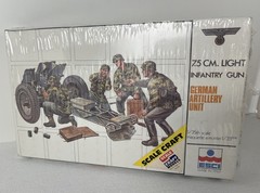 7.5 CM. LIGHT INFANTRY GUN- German Artillery Unit, ESCI 1:35 Model Kit 5011, NEW