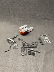 Monogram Iroc-Z Camaro 1/8 Model 2610 COMPLETE Engine V8 Tune Port Injection TPI