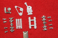 FUEI INJECTED 8 CYL HEMI ENGINE 1/25 SCALE LOTS OF CHROME AND DETAIL 1/25
