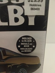 AMT 1967 GT-350 Shelby GT-500 Plastic Model Kit AMT834M/12 Molded in Black NEW