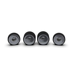 1:25 26″ Steel Smoothie Dually Wheels/Chrome Cap Rubber tires.