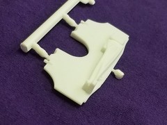 2021 Dodge Charger Hellcat FIREWALL from 1:25 AMT Model Kit