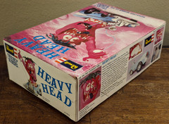 Vtg REVELL FREAKY RIDERS Model Kit Heavy Head Complete? & Unbuilt w/ Box