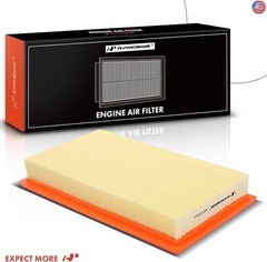 A-Premium 2-PC Engine Air Filter Compatible with Ford, Lincoln, Mazda &