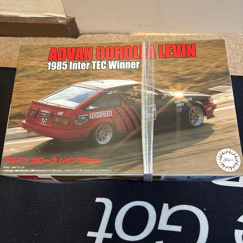 Fujimi model 1/24 Advan Corolla Levin 3door/1985 Collectables 17+