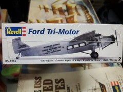 Revell Ford Tri-Motor 1:77 Scale Model Plane Kit Factory Sealed