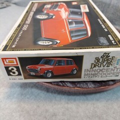 Innocenti Minicooper 1300 1/20 Scale Model Car Kit By Imai The Super Driving Ser