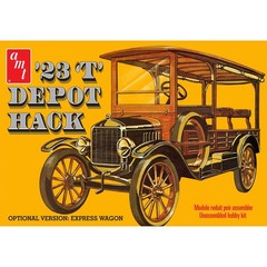 1/25 AMT 1237 – 1923 Ford T Depot Hack Transport Vehicle Plastic Model Kit